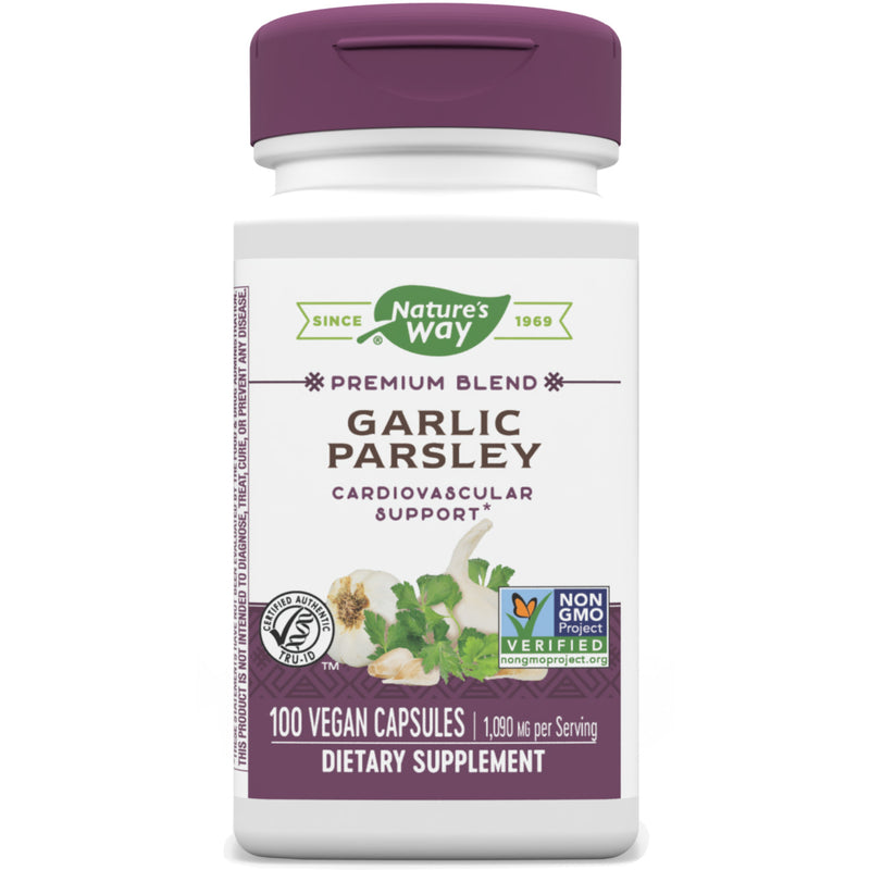 Garlic Parsley 545 mg 100 Vegetarian Capsules by Nature&