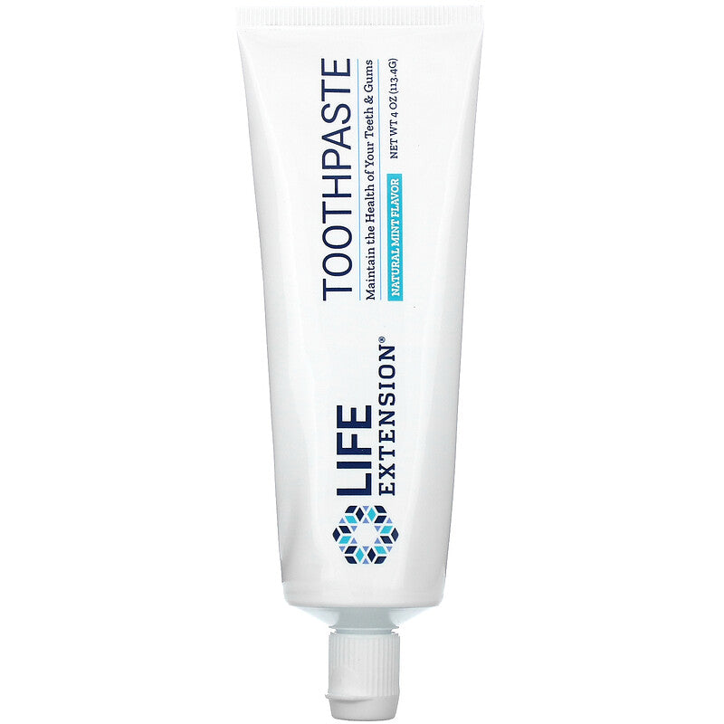 Toothpaste Natural Mint Flavor 4 oz (113.4 g)