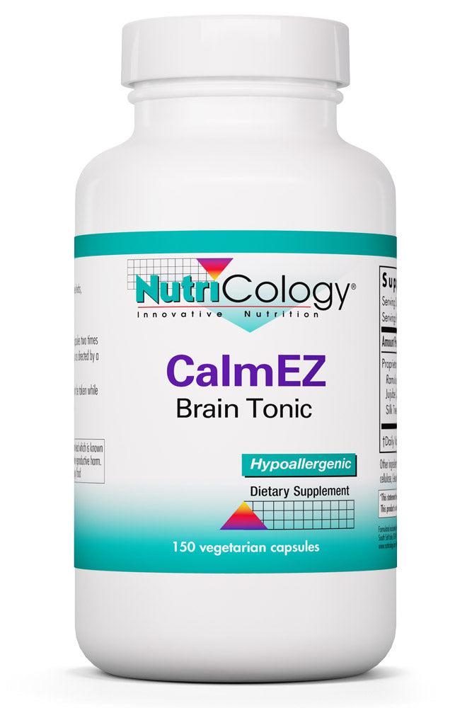 CalmEZ Brain Tonic 150 Vegetarian Capsules by Nutricology best price