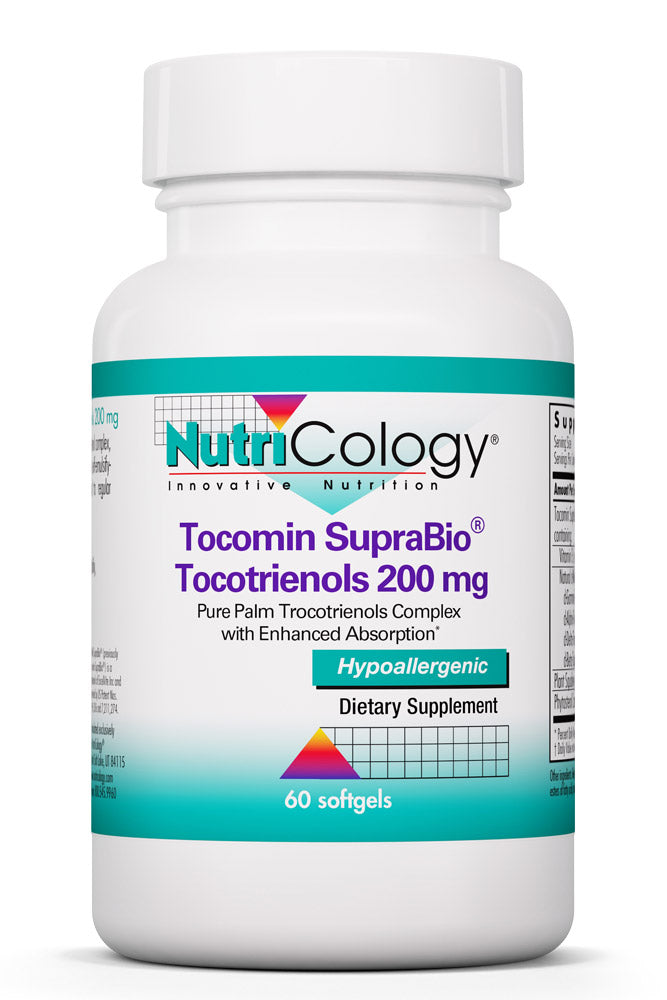 Tocomin SupraBio Tocotrienols 200 mg 60 Softgels by Nutricology best price