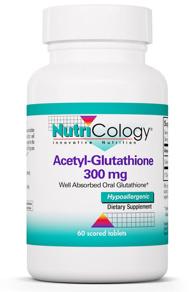 Acetyl-Glutathione 300 mg 60 Scored Tablets