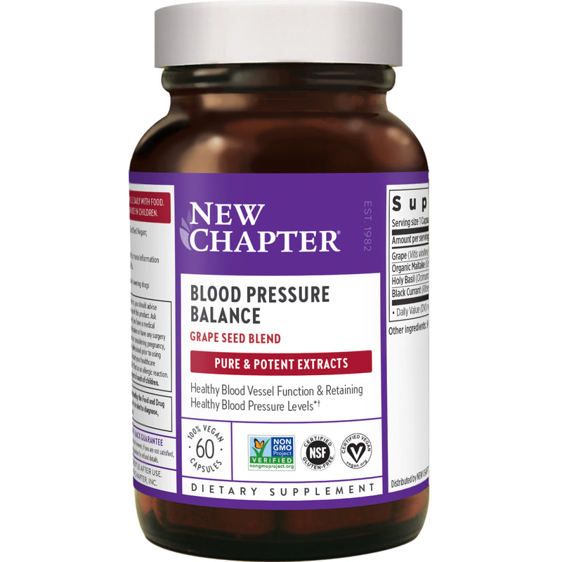 Blood Pressure Take Care 60 Vegetarian Capsules by New Chapter best price