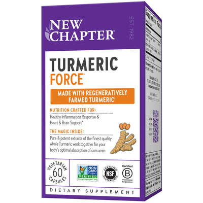 Turmeric Force 60 Liquid Vcaps by New Chapter best price