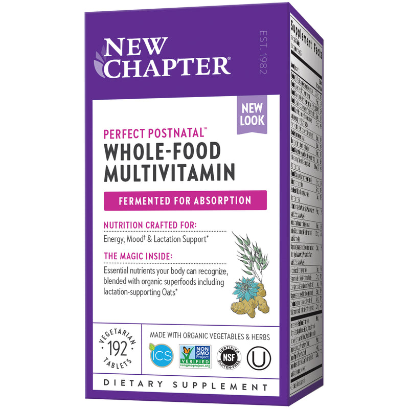 Perfect Postnatal Whole-Food Multivitamin  192 Vege Tabs by New Chapter best price