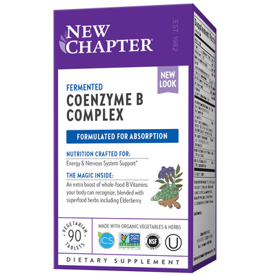 Fermented Coenzyme B Food Complex 90 Vegetarian Tablets by New Chapter best price