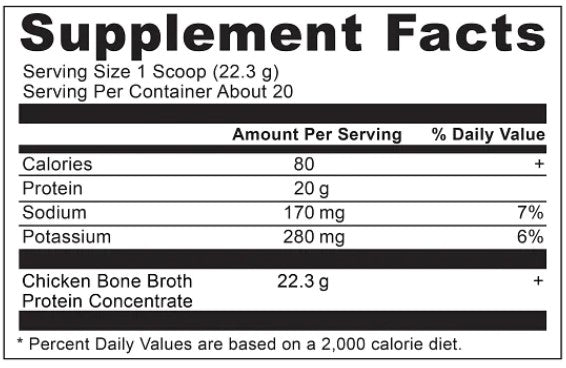 Bone Broth Protein, Pure 15.7 oz (446 g), by Ancient Nutrition