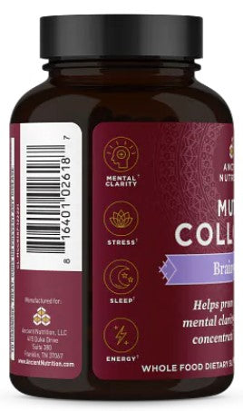 Multi Collagen Brain Boost 90 Capsules, by Ancient Nutrition