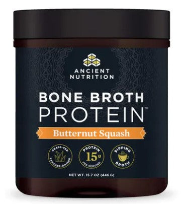 Bone Broth Protein, Butternut Squash 15.7 oz (446 g), by Ancient Nutrition