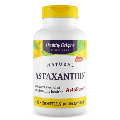 Astaxanthin 4 mg 150 Softgels by Healthy Origins best price