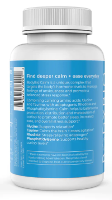 BodyBio Calm, 60 Capsules