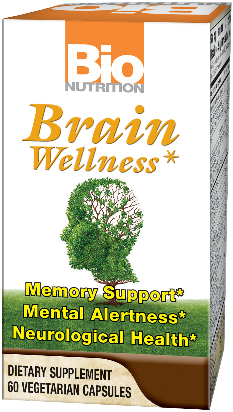 Brain Wellness 60 Vegetarian Capsules by Bio Nutrition best price