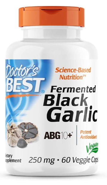 Fermented Black Garlic ABG10+, 250 mg 60 Veggie Caps, by Doctor&