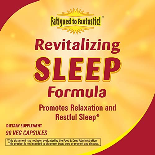 Fatigued to Fantastic Revitalizing Sleep Formula 90 Veg Capsules by Enzymatic Therapy