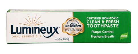 Clean & Fresh Toothpaste 3.75 oz - Mint, by Lumineux