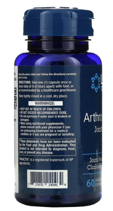 Arthro-Immune Joint Support 60 Vegetarian Capsules, by Life Extension