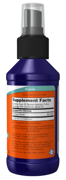 Silver Sol 4 fl oz (118 mL) by NOW Foods