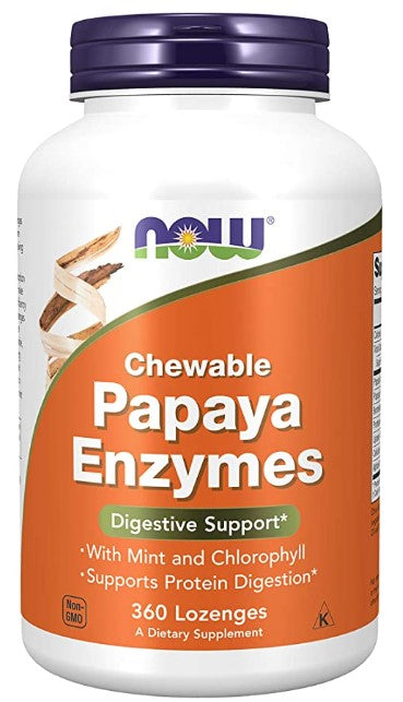 Chewable Papaya Enzymes 360 Lozenges - 2 pack