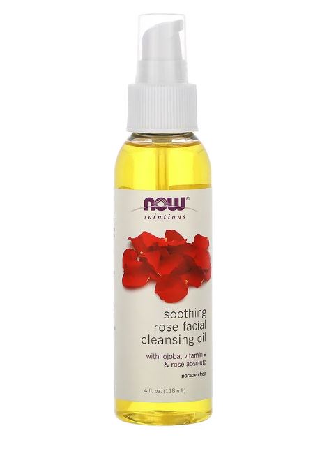 Soothing Rose Facial Cleansing Oil 4 fl oz (118 ml) by NOW