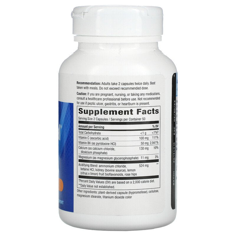 Acid-A-Cal Formula 100 Capsules by Nature&