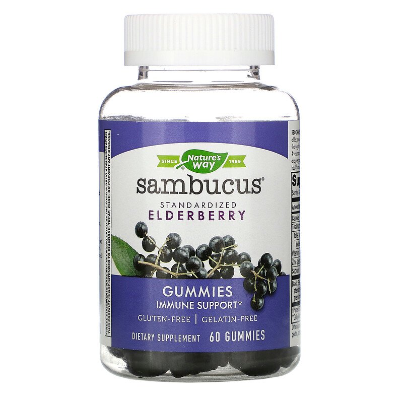 Sambucus Gummies 60 Gummies by Nature&