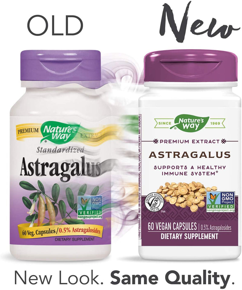 Astragalus Standardized 60 Veg Capsules