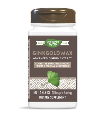 Ginkgold Max 120 mg 60 Tablets