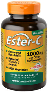 Ester-C with Citrus Bioflavonoids 1000 mg 120 Vegetarian Tablets