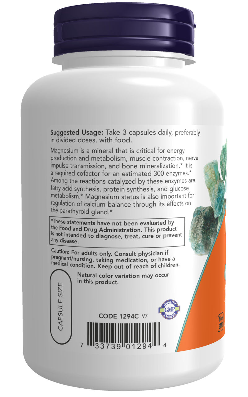 Magnesium Citrate 120 Veg Capsules