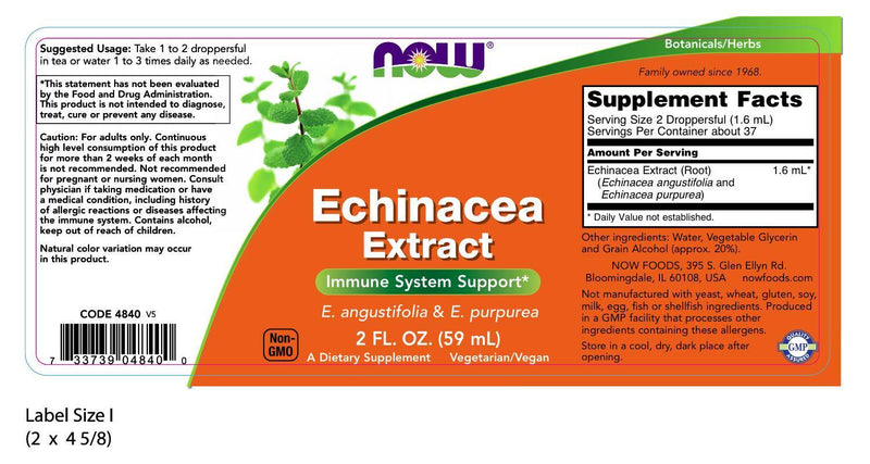 Echinacea Extract 2 fl oz (60 ml)