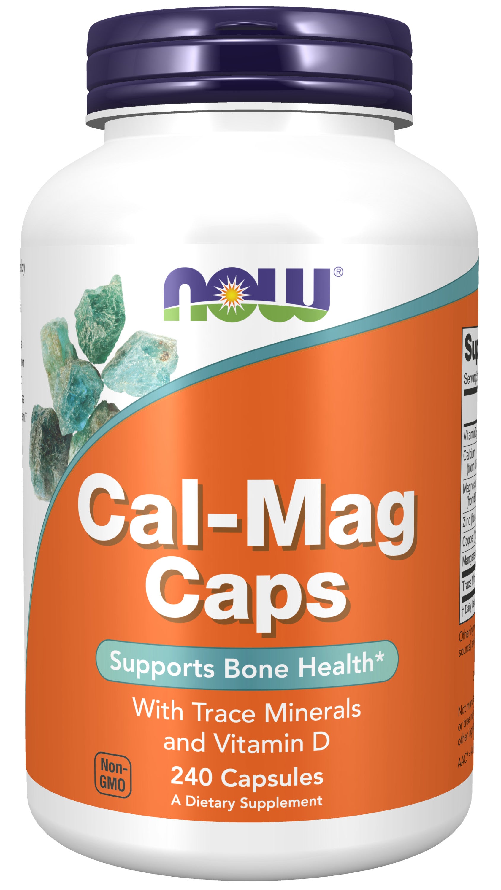 Cal-Mag Caps 240 Capsules for Bone Health