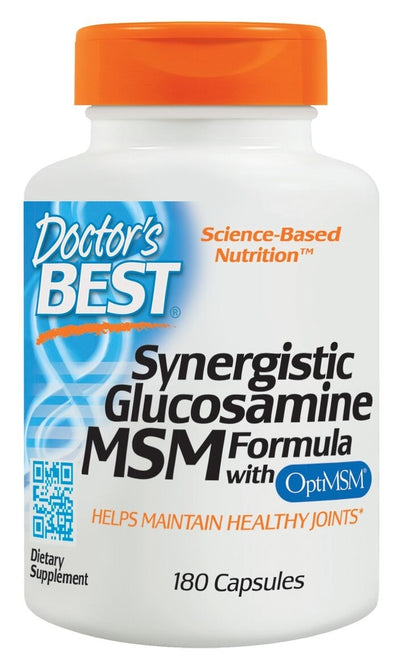 Synergistic Glucosamine MSM Formula 180 Capsules