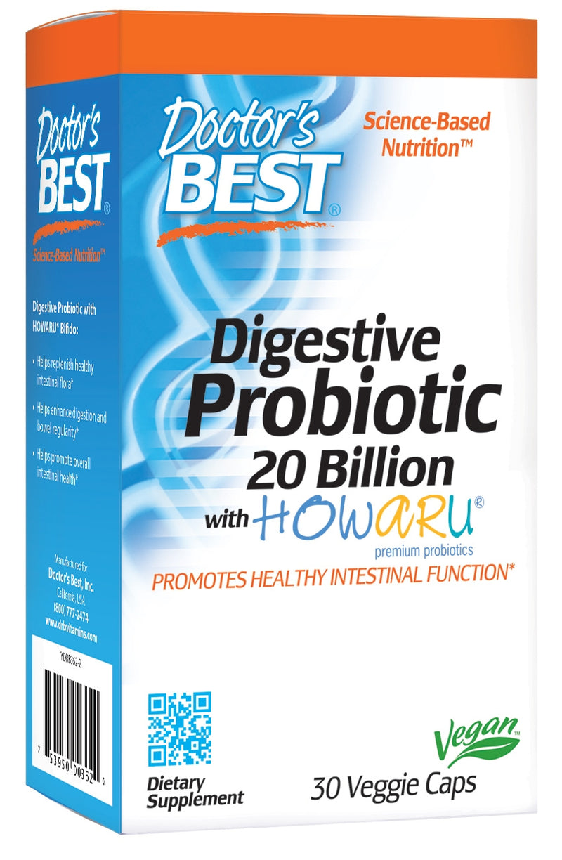 Digestive Probiotic 20 Billion 30 Veggie Caps