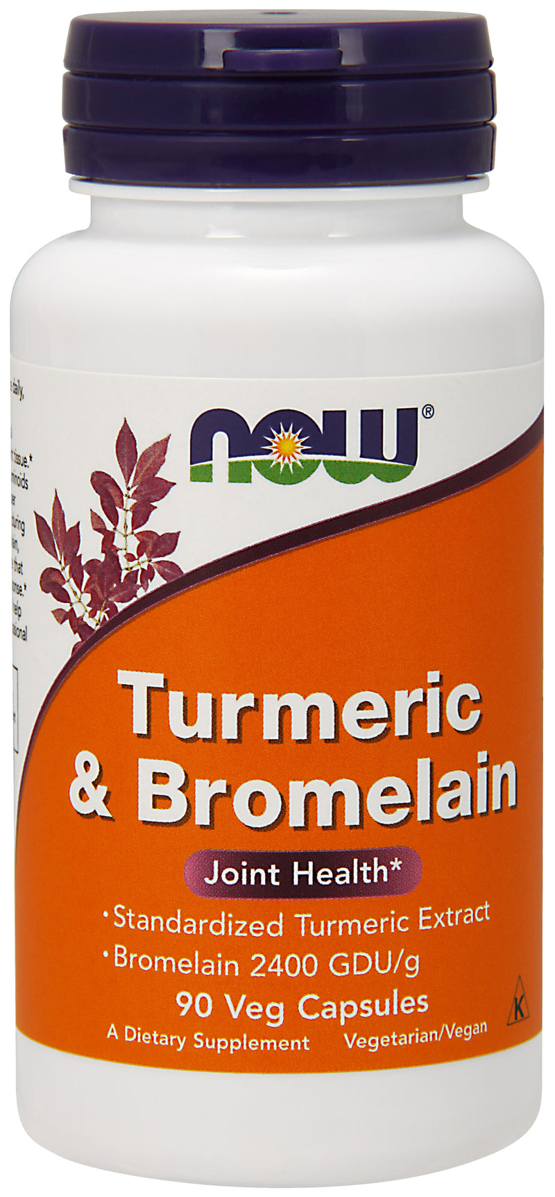 Turmeric & Bromelain 90 Veg Capsules