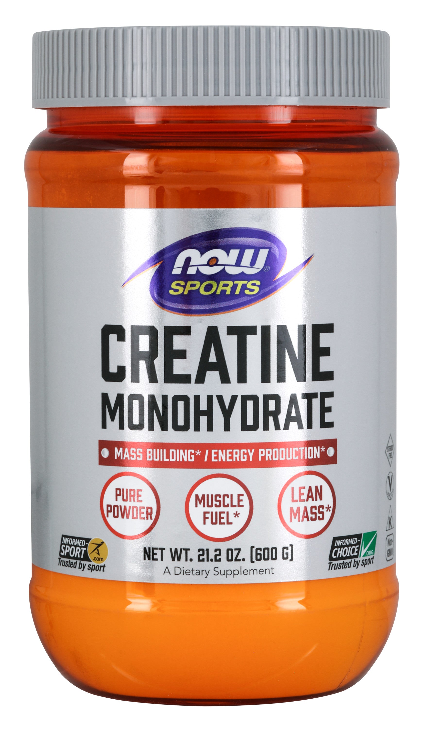 Creatine Monohydrate Pure Powder 21.2 oz (600 g)