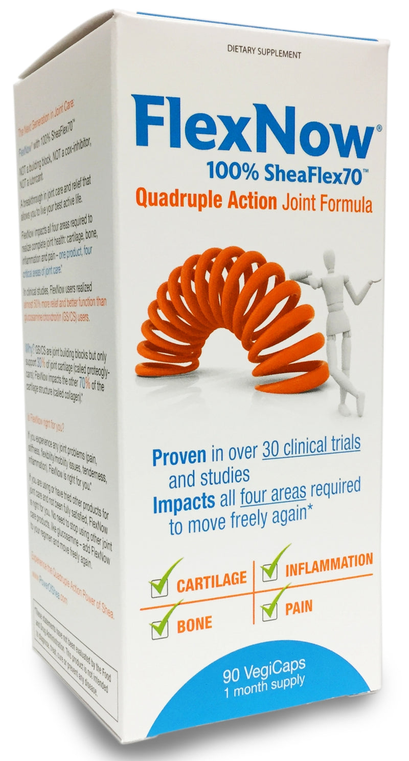 FlexNow Quadruple Joint Formula 90 VegiCaps - 3 Pack