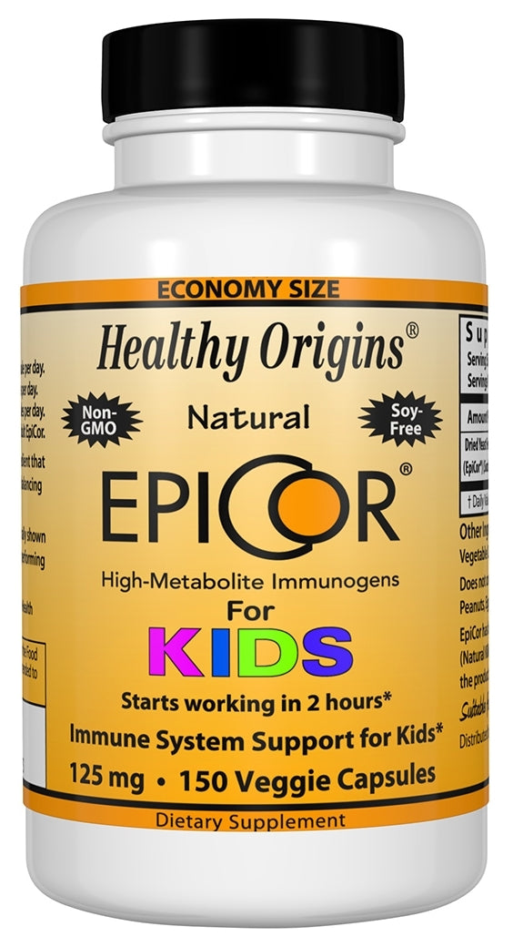 Epicor Kids 125 mg 150 Veggie Caps