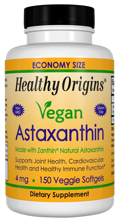 Vegan Astaxanthin 4 mg 150 Veggie Softgels