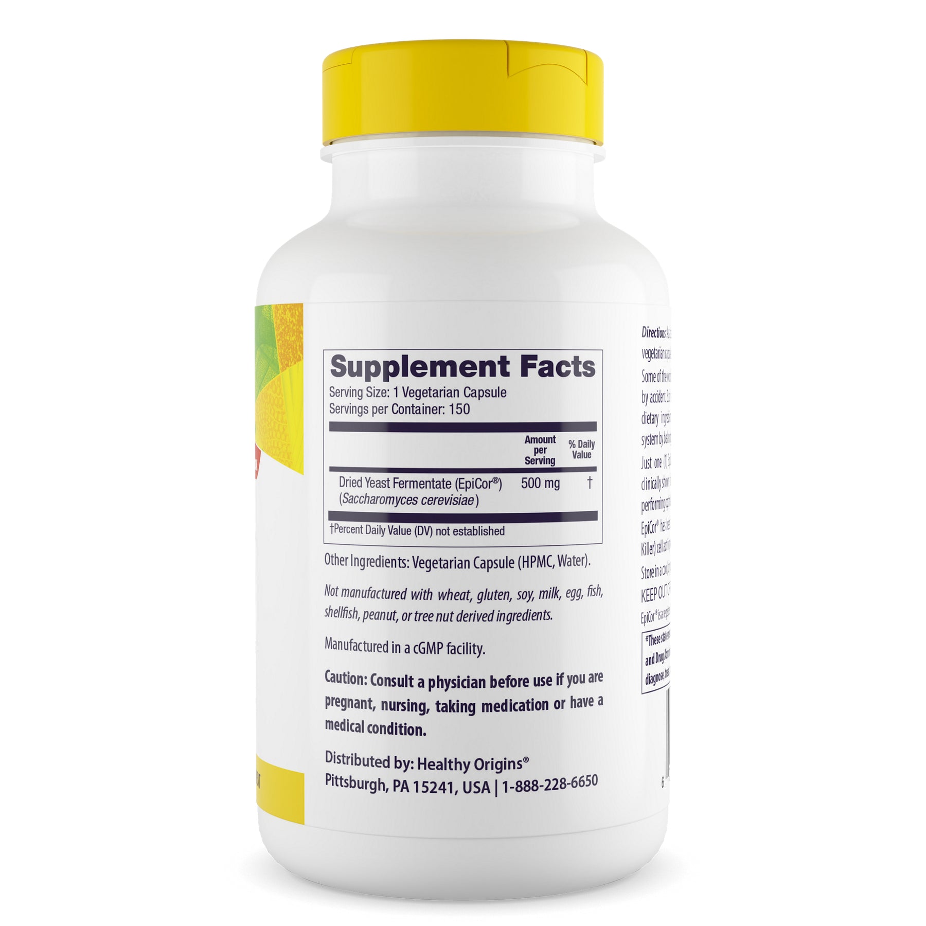 Epicor 500 mg 150 Veggie Caps for Immune Support