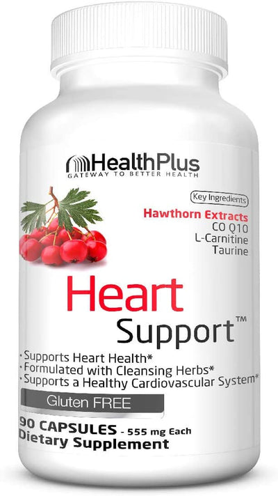 Heart Support 90 Capsules by Health Plus best price