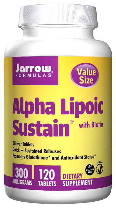 Alpha Lipoic Sustain 300 mg 120 Tablets