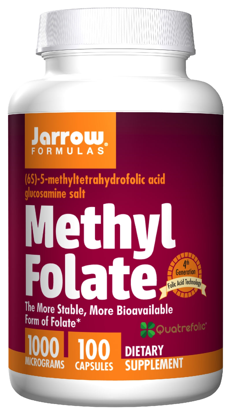 Methyl Folate 1000 mcg 100 Capsules