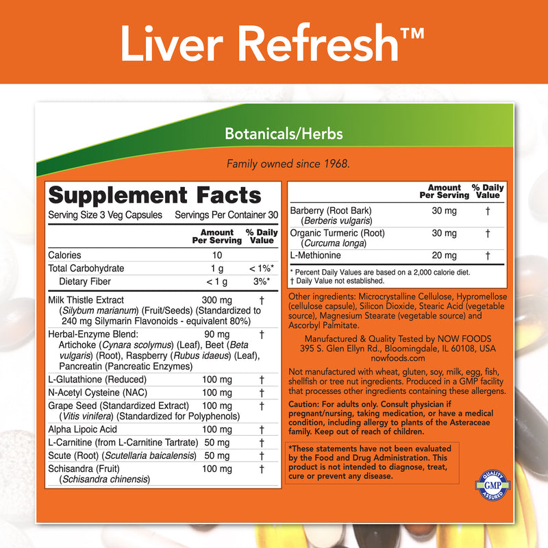 Liver Refresher 90 Vegetarian Caplets