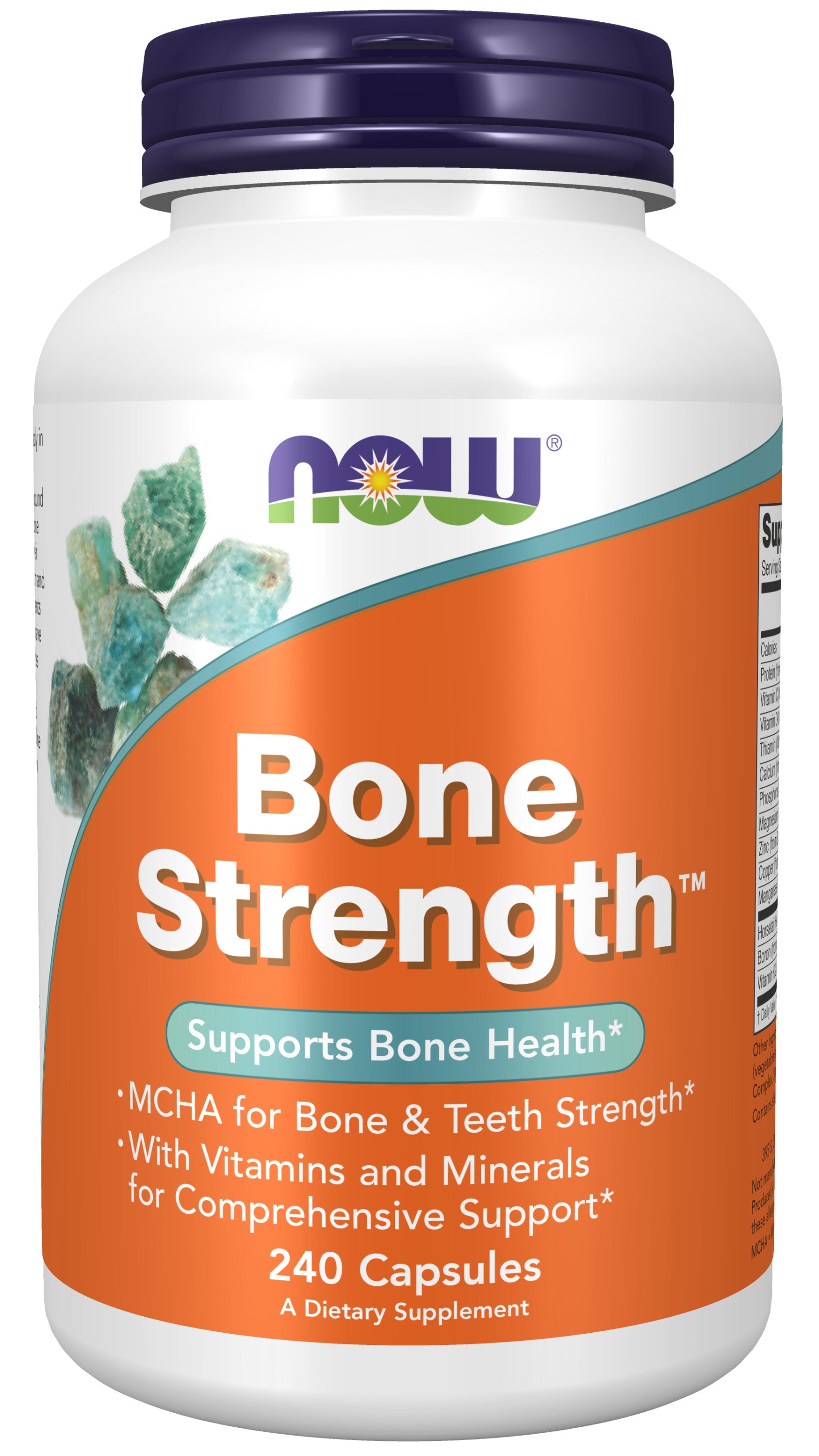 Bone Strength 240 Capsules | Supports Bone & Teeth Health
