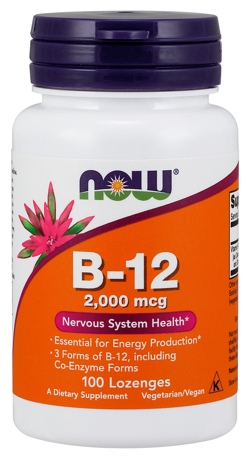 B-12 2,000 mcg 100 Lozenges