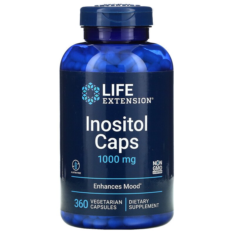 Inositol Cap Inositol Caps 1000 mg 360 Vegetarian Capsules | Better Health Intl