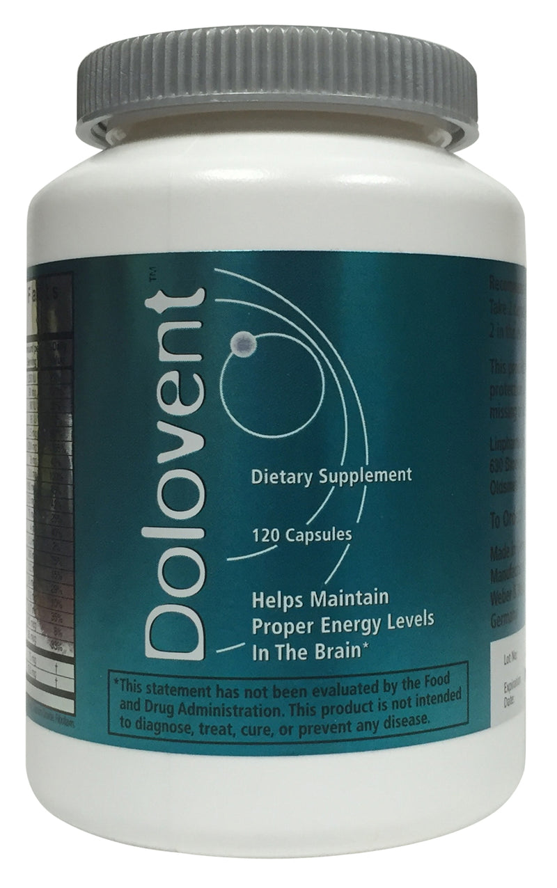 Dolovent 120 Capsules by LinPharma for Brain Energy Support
