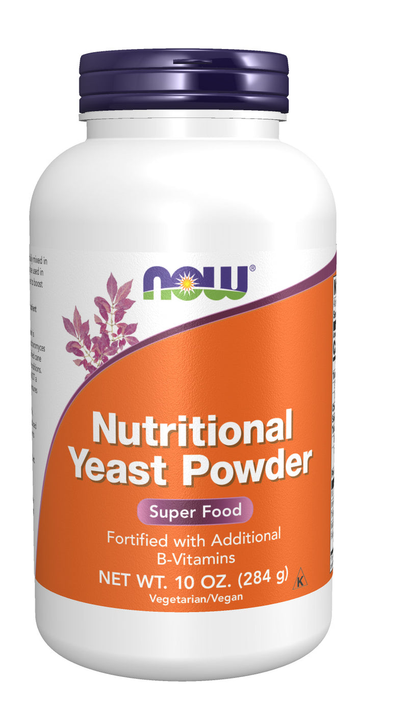 Nutritional Yeast Powder 10 oz (284 g) | By Now Foods - Best Price