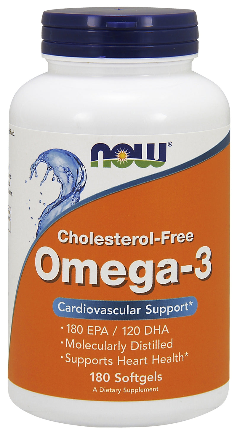 Omega-3 Cholesterol Free 180 Softgels