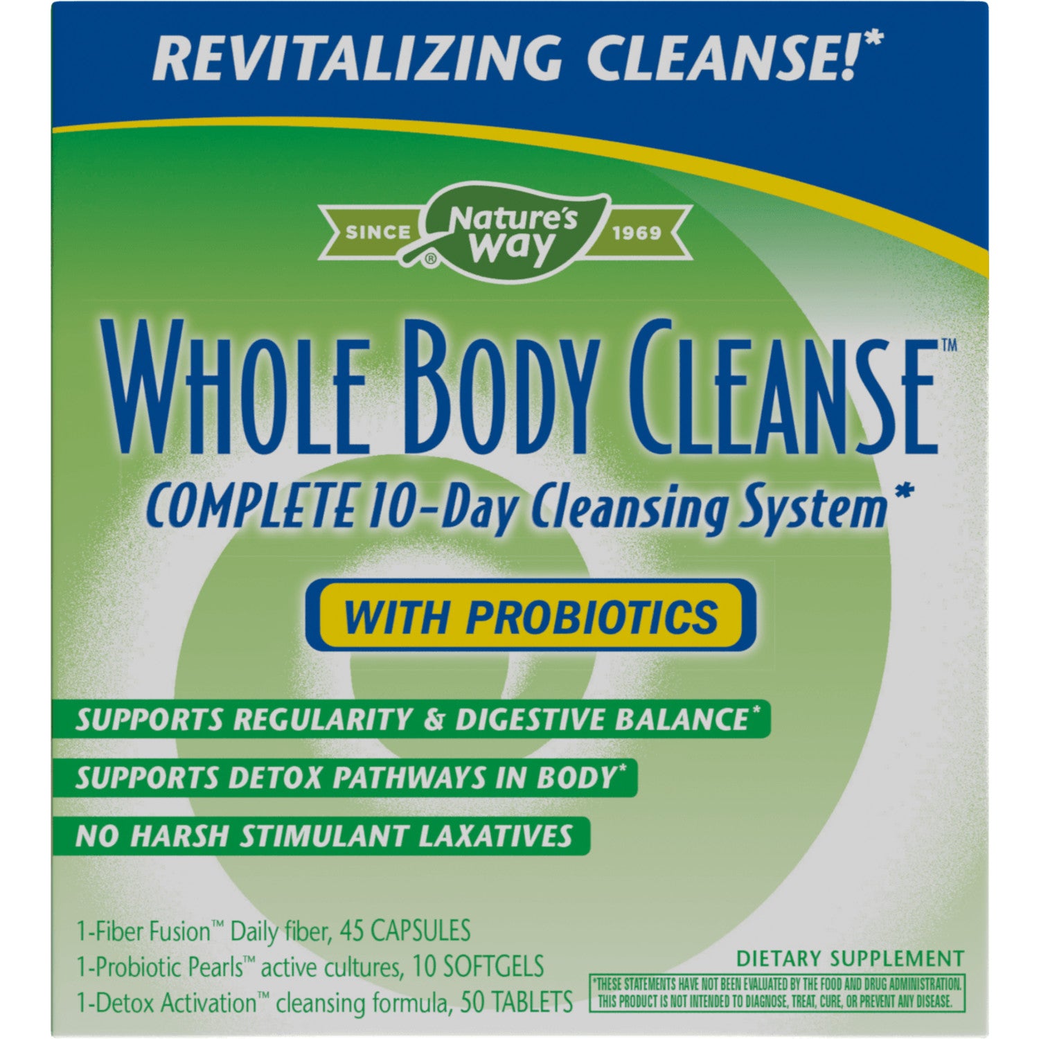 Whole Body Cleanse Complete 10-Day Cleansing System 1 Kit by Nature's ...