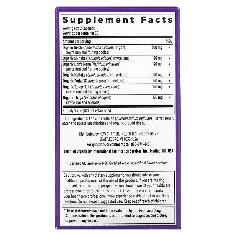 New Chapter LifeShield Immune Support 60 Capsules – Better Health ...